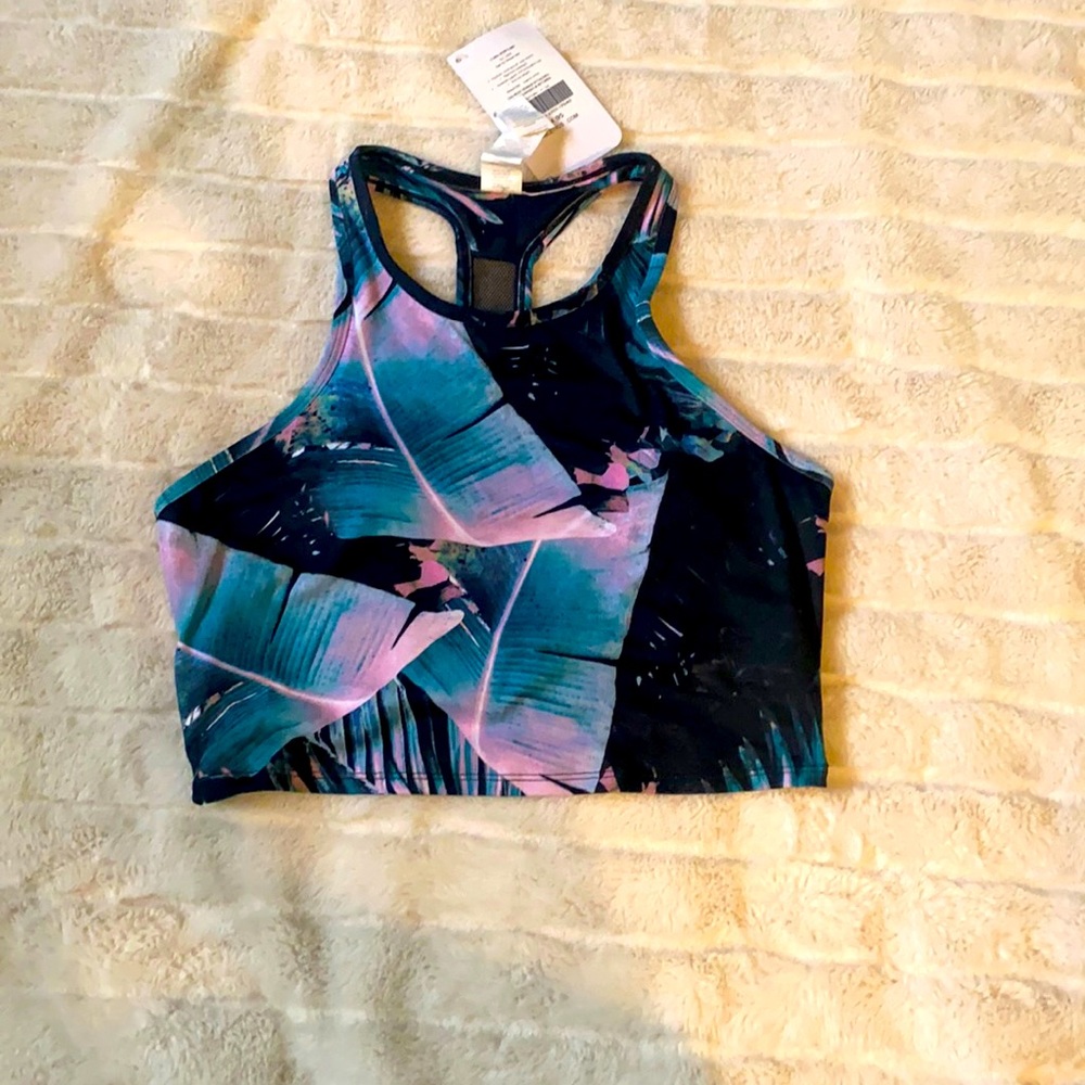 NWT Mid Length Sports Bra